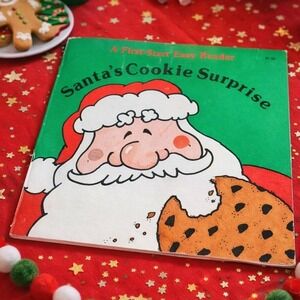 Santa's Cookie Surprise 1989 Troll Easy Reader Christmas Book